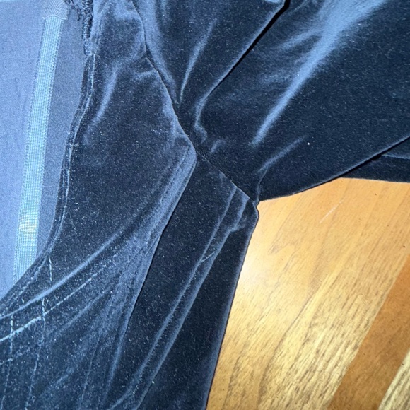 Vivienne Westwood Corset Black Velvet Long sleeves size 14 UK Medium US - Picture 7 of 14